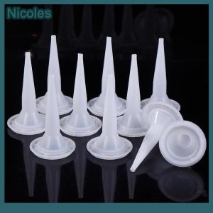 [Nicoles] หัวฉีดกาวโครงสร้างหัวฉีดพลาสติกเครื่องมือปากอเนกประสงค์10ชิ้น