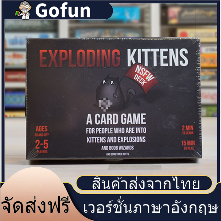 Exploding Kittens Board Game (ภาษาอังกฤษ) - Imploding Kittens ...