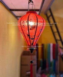 đèn lồng vẽ thủ công hội an chuyên trang trí tết chùa miếu và treo tết
