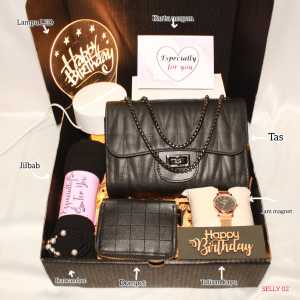 Kado Hadiah Momen Spesial Ulang Tahun Anniversary untuk Cewek – Gift Box & Hampers Eksklusif Spesial untuk Orang Tersayang – Kado Romantis Ulang Tahun & Anniversary – Hadiah Ulang Tahun Wisuda Anniversary Pasangan Teman Sahabat Rekan dan Kolega