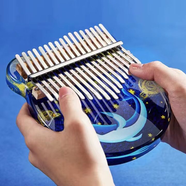 Kalimba 17 21 Keys Exquisite Design Crystal Kalimba Thumb Pianos