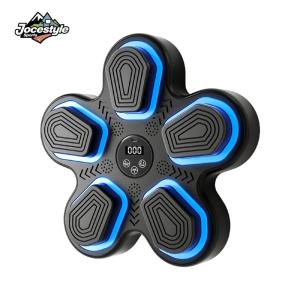 Smart Music Boxing Training Machine Bluetooth-Compatible Reaction Training Target LED Boxing Practice Punching Pad for Boxing Sports Agility Reaction