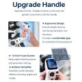 [CLEARANCE] FeiyuTech SCORP Mini 2 Handheld 3-Axis Gimbal Stabilizer with Built-in AI Tracking Module, 1.2kg Max Payload, 1.3" OLED Touchscreen with Wired & Bluetooth Control for Smartphones, Compact, Action and Mirrorless Cameras - Black, White | JG Supe. 