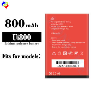 Dimi for Uiphone Mobile Phone Battery Ui800 New Fast Charge Battery 800MAh