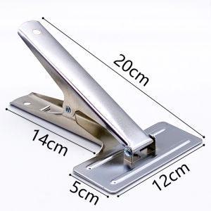 12cm Sewing Clamp Multifunction Hand-held Cloth Clamp Metal Fabric Cloth Clamp Bill File Fixed Clip