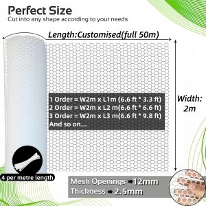 50cm/1m/2m Plastic Safety Net Balcony Railing Protection Net Baby Halang Kucing Masuk Pe Mesh Plastik Jaring Pagar 阳台网