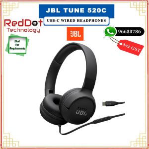 JBL Tune 520C USB-C Wired Headphones