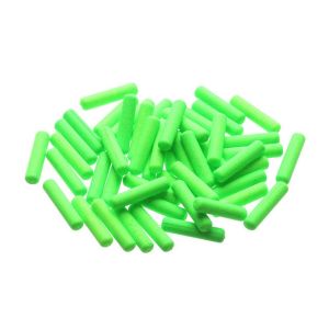 EODKUS 50 Pcs/Bag 50 Pcs/Bag Fishing Tool Floats Ball Fish Fishing Bobbers Rig Material Oval Floats Beads Cylinder Foam Floats Fishing Float Foam Floats
