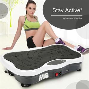 【1 Year Warranty】200W weight loss machine sports vibration plate slimming machine refuses fat training plate body shaper lazy people can easily lose weight fat machine can take 200KG