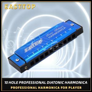 East top Harmonica 10 Hole 20 Tone Diatonic Blues Harmonica Mouth Organ for KidsPlayerBeginnerBirthday Gift2026