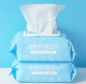 Khăn giấy ướt kháng khuẩn vệ sinh cho Chó Mèo (mẫu mới) - Hara Pet Store
