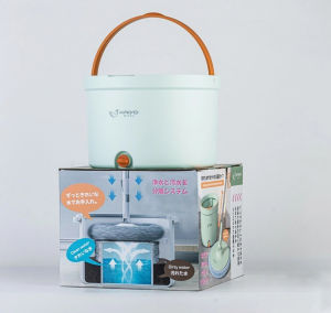 Cây lau nhà thông minh tách nước bẩn Kaiyo Nhật chức năng lau sàn nhà dễ dàng mang xách khi lau