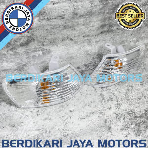 212-15B8-UE CORNERLAMP CORNER LAMP LAMPU SEIN SEN SAMPING RATING RITING RIFTING BELOK KANAN KIRI ALL NEW COROLLA 1.8 TAHUN TAHUN 98-00 CRYSTAL CHROME