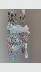 Gingerbreads Man Cat Pendant Phone Charm Hangings Rope Cute Phone Chain Strap Bag Decoration Lanyard Keychain Accessorie