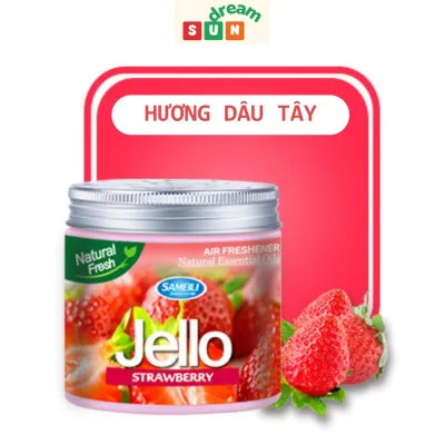 Sáp Thơm Ô Tô Cao Cấp Jello Pure Aroma Hương Trái Cây Tự Nhiên Khử Mùi Xe Hơi Và Tỏa Hương Thơm Mát