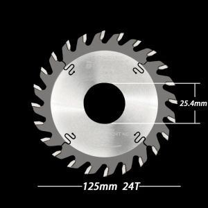 125mm Circular Saw Blades 125 TCT Slotted Saw Blades 5" Carbide Grooving Cutter 2.5-10mm Milling Cutter Cutting Solid Wood MDF