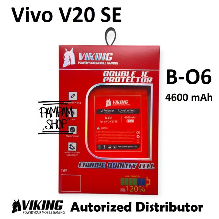 Baterai VIKING Double Power Vivo V20 SE B-O6 BO6 B-06 B06 Batre