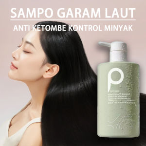 Shampo garam laut anti ketombe pengontrol minyak lembut halus anti tungau wangi tahan lama