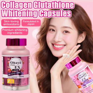Glutathione Collagen Whitening Capsules Skin Brightening Supplement Reduce Dullness Improve Radiance and Even Skin Tone