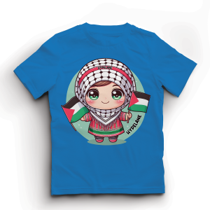 Baju Atasan Anak Perempuan Palestina Lucu Import 1 - 10 Tahun - Hypelane Kids - DTF