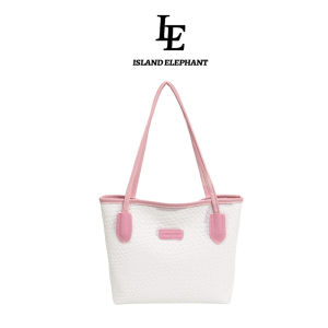 ISLAND ELEPHANT Tote Bag for Women - Lightweight Shopper Bag with Zipper