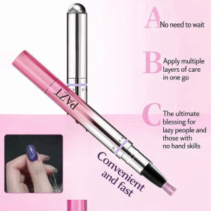 6 In 1 Cat Eye Nail Pen DIY Magnetic Nail Art Tool 3D Manicure Magnet Pen Nude Clear Nail Pen Cat Eye Magnetic Bead Set Easy Home Use