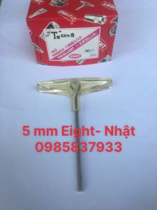 [Freeship+quà tặng 19k]Tay vặn lục giác 5 mm chữ T EXH-5 Eight Nhật tại Máy NTT dùng cho ốc chìm dễ dàng hiệu quả tuổi thọ cao