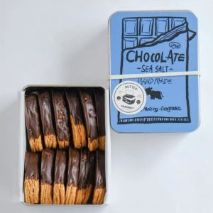 Sea Salt Crisp Sugar Free Biscuits Sea Salt Raw Chocolate Crisps Low-Fat Sugar-Free Biscuits