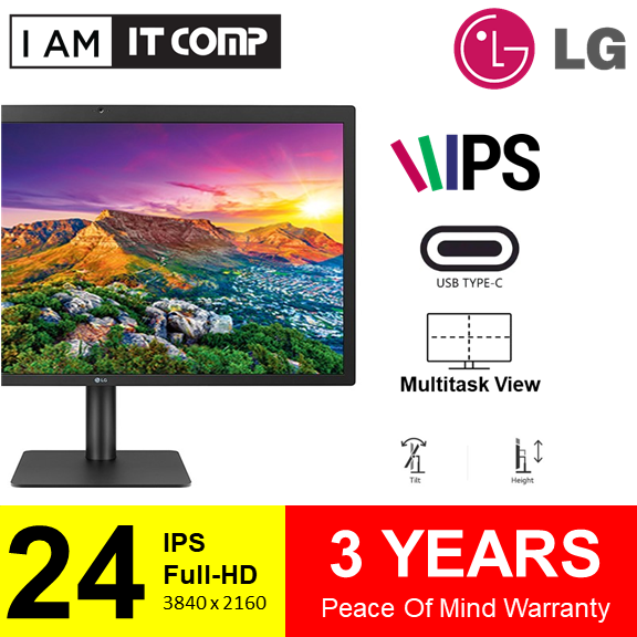 24MD4KLB-B 24 inch UltraFine 4K UHD IPS ...