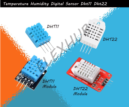 DHT22 DHT11 DIGITAL TEMPERATURE HUMIDITY SENSOR MODULE DHT 11 DHT 22 ...