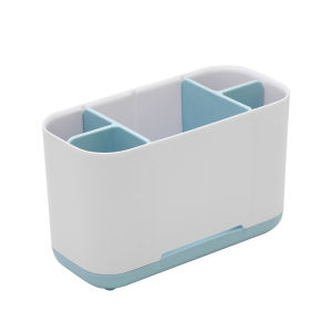 1 PC Household Bathroom Countertop Storage Organizer Caddy Removable Movable Divider Multi‑Purpose Desktop Storage Box