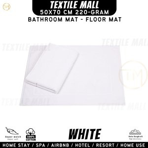 HOTEL Bath Mats (Exclusive Quality): 50x80cm Full Size Towel Bath Mats:55x85cm 450gram Alas kaki cotton Floor Mats Bathroom Carpet Soft Bathmat