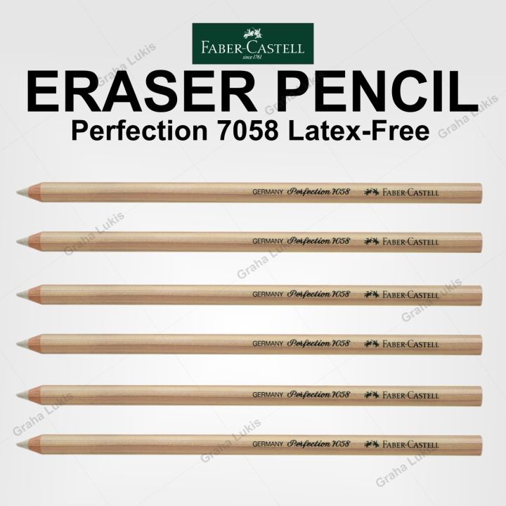 Faber-Castell Eraser Pencil Perfection 7058 - Latex Free