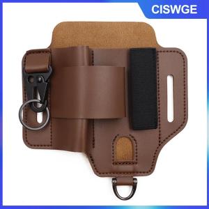 CISWGE Da Multitool vỏ bọc-vành đai Clip EDC vành đai Tổ Chức-quà tặng cho nam giới an toàn và thuận tiện công cụ tổ chức