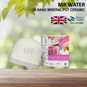 Dome Ceramic Replacement Filter For Mineral Pot Water Filter PMP15- Korea OR Brand UK Nano Mineral pot ceramic