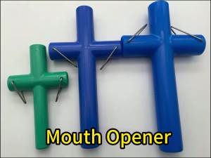 Farm Animal Veterinary Instrument Plastic Livestock Mouth Opener Dosing Drencher Lavage for Sheep Cow Cattle Bovine Sheep