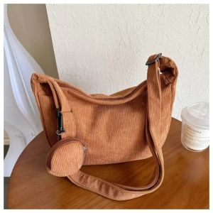 Tas Selempang Corduroy Slingbag Wanita Corduroy HANA Tas Selempang Wanita Tapaxco FREE BROS