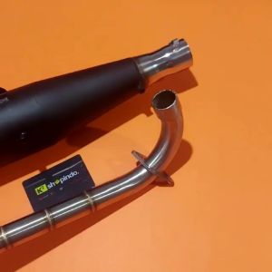 Knalpot Tsukigi Wave 125 Kharisma Supra 125 Daeng Stainless