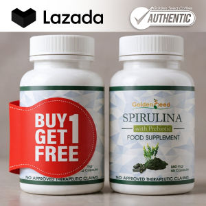 Golden Seed Spirulina with Prebiotic Food Supplement