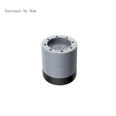 BIMI Adjustable Bed Risers Round Heavy Duty Bed Frame Risers Home Supplies Plastic Furniture Risers