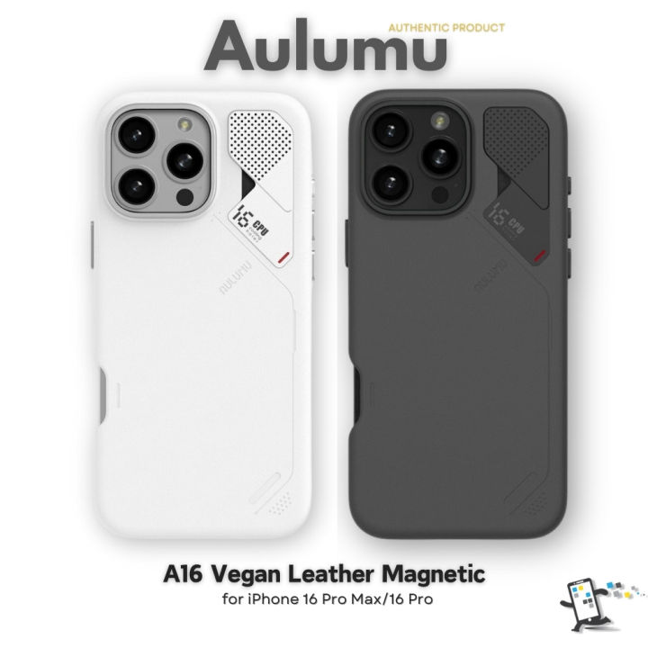 Coque Thermique Magnétique Aulumu A16 Pour IPhone 16 Pro (6,3 Pouces) - Ouverte Jamais Utilisée