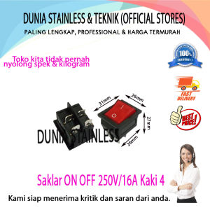Saklar ON/OFF 250V/16A kaki 4