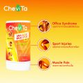 Chevita Analgesic Balm Stick Hot and Cool ยาทาบรรเทาอาการปวดกล้ามเนื้อ สูตรร้อนและเย็น (แพ็คคู่สุดคุ้ม) ลดอาการกล้ามเนื้ออักเสบ กลิ่นหอม ออกฤทธิ์นาน. 