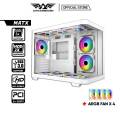 Armaggeddon AQUARON X CURVE Fish Tank Design Gaming PC Case with Dual Chamber | See Thru Side Panel. 