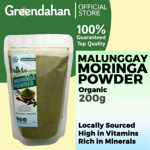 Greendahan Dried Moringa Powder (Malunggay) 200g - Superfood / Immunity Booster