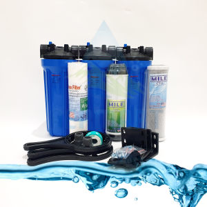 Aermart - Paket Filter Air PDAM 3 Housing - SedimenGACCTO - Filter Air Siap Pakai
