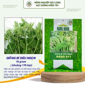 Hạt giống Bí Siêu Ngọn Rado 011 (20g~170 hạt) nảy mầm tốt thu hoạch nhiều lần trồng quanh năm