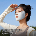 NOVELLEO Breathable Ice Silk  Summer Thin Face Cover Adjustable UV Protection Face Shield Women/Girls. 