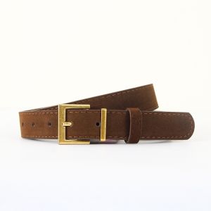 FLYING Khóa cài loại hình vuông Dây lưng Da lộn giả Matte Dây đeo eo thông thường Cổ điển Đơn giản Thắt lưng đa năng Dành cho phụ nữ