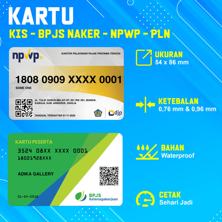 Cetak%20Kartu%20/%20Card%20KIS/BPJS,%20BPJS%20Ketenagakerjaan,%20NPWP,%20PLN%202%20Sisi%20Bahan%20PVC%20-%20Image%203